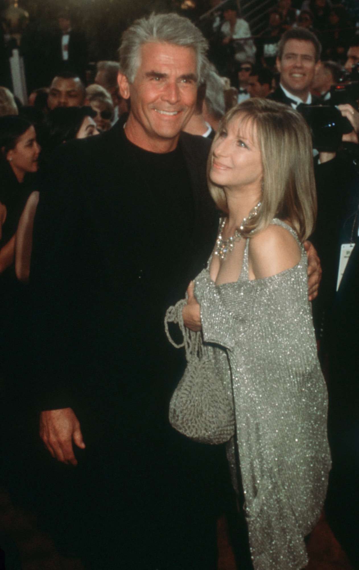 Barbra Streisand and James Brolin attend the 69th Annual Academy Awards ceremony March 24, 1997 in Los Angeles, CA