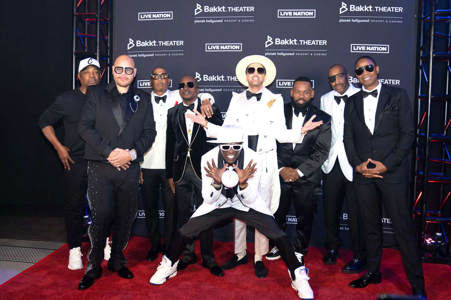 DJ Cassidy, Ja Rule, Fat Joe, Slick Rick and Doug E. Fresh celebrated the grand opening