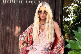 Jessica Simpson Flaunts Country Flair at Recording Studio