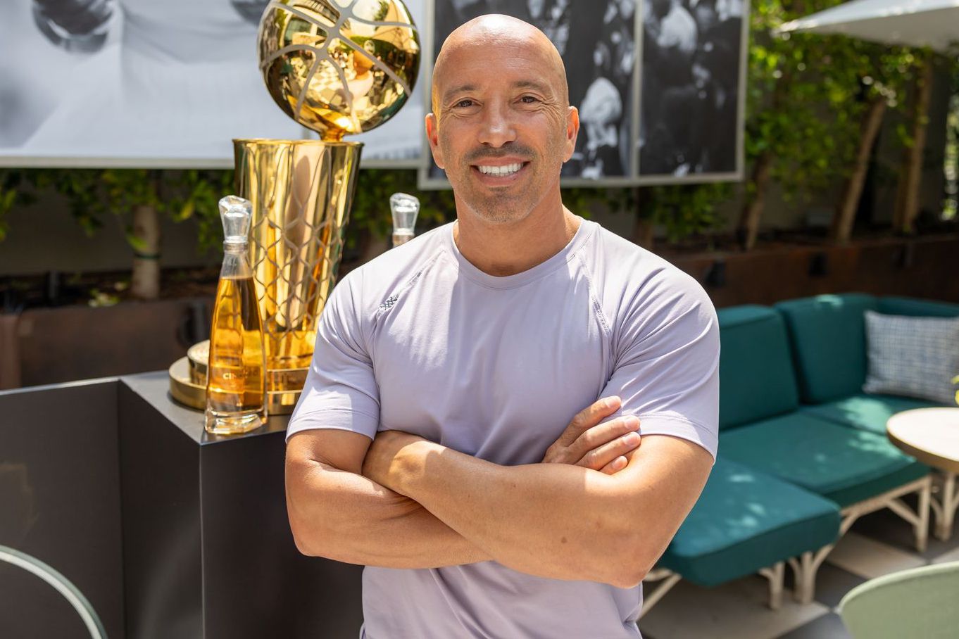 Selling Sunsets Jason Oppenheim kicks off celebrations for The ESPYS at The ESPYS Athlete Lounge at The Pendry Hotel In West Hollywood. 