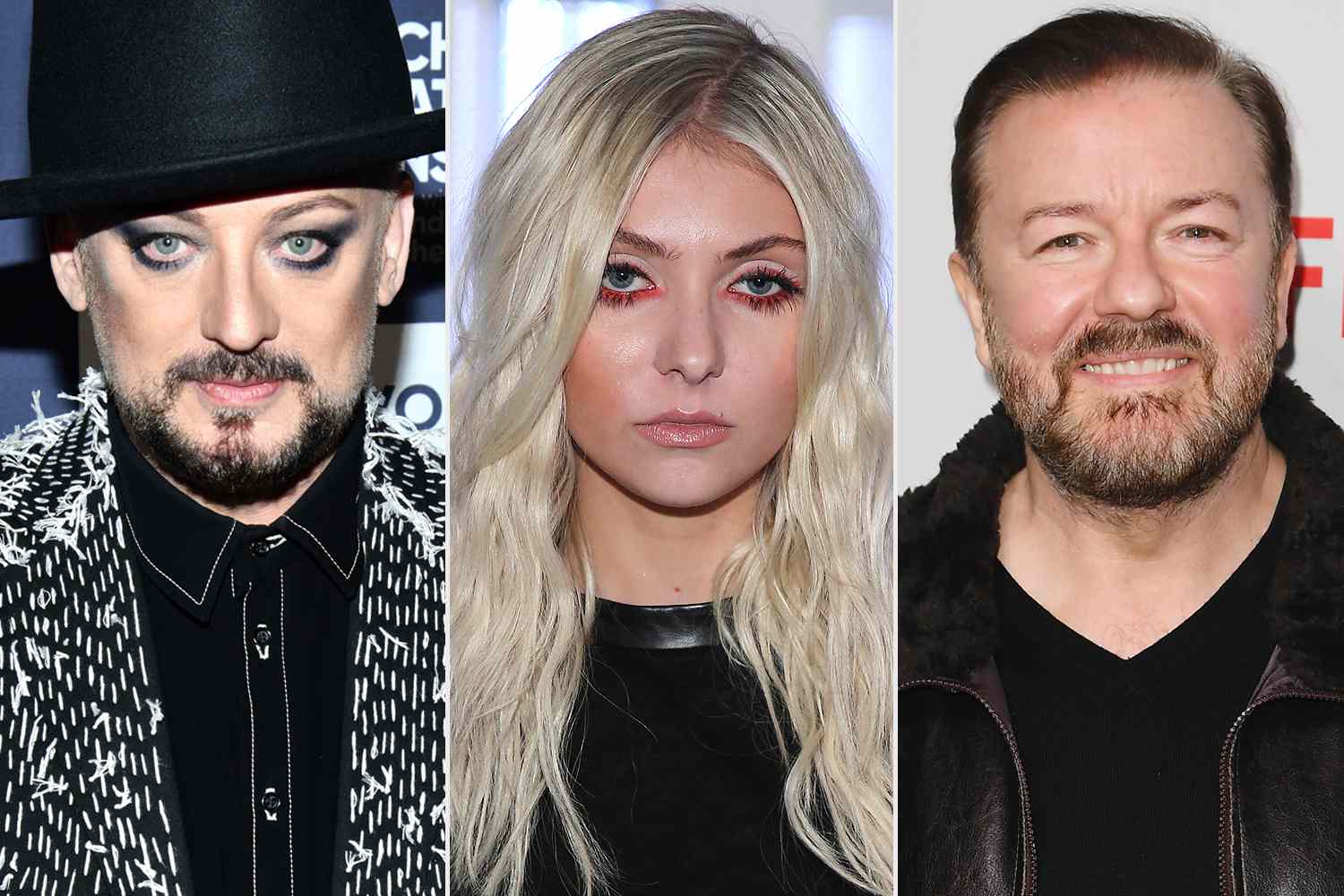 Boy George, Taylor Momsen, Ricky Gervais