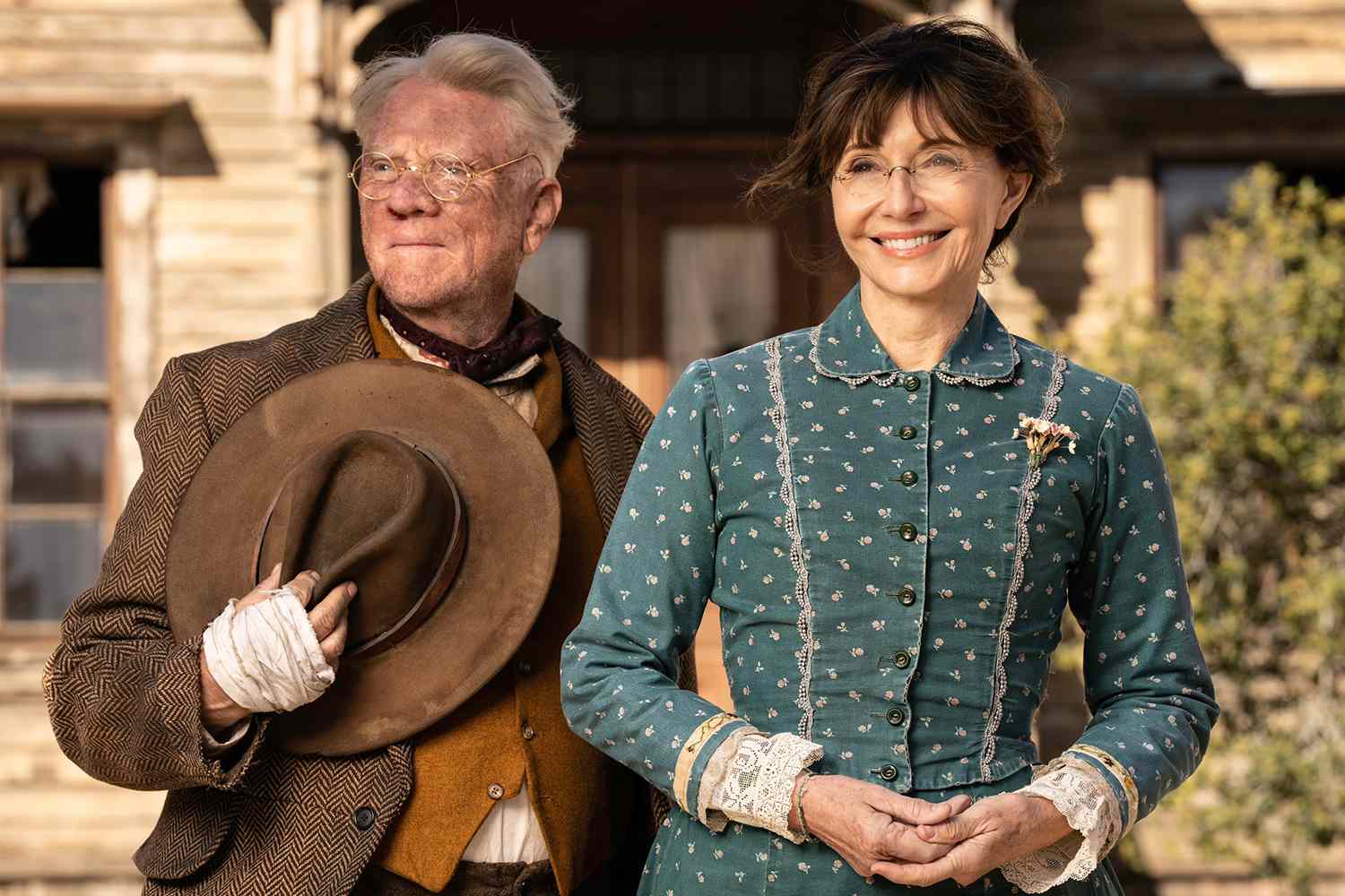 Malcolm McDowell and Mary Steenburgen
