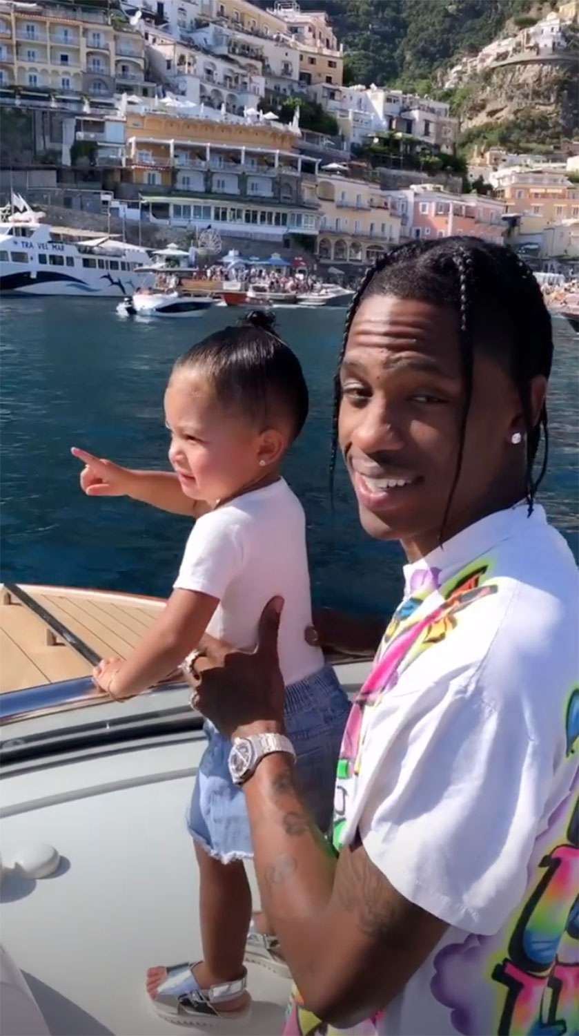 Travis Scott and Stormi