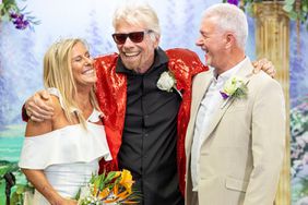 Virgin Atlantic Cabin Crew Malcolm and Jacqui King-MacKinnon renew their vows at the famous Little White Wedding Chapel in Las Vegas surprised by Virgin Atlantic founder Sir Richard Branson. 