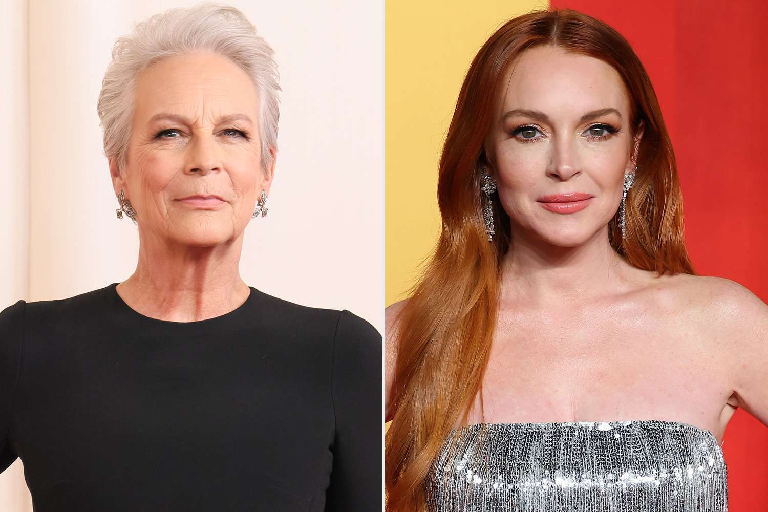 Lindsay Lohan and Jamie Lee Curtis 