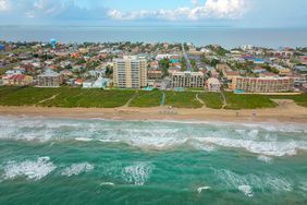 STOCK South Padre Island, a resort town at the very southern tip of Texas