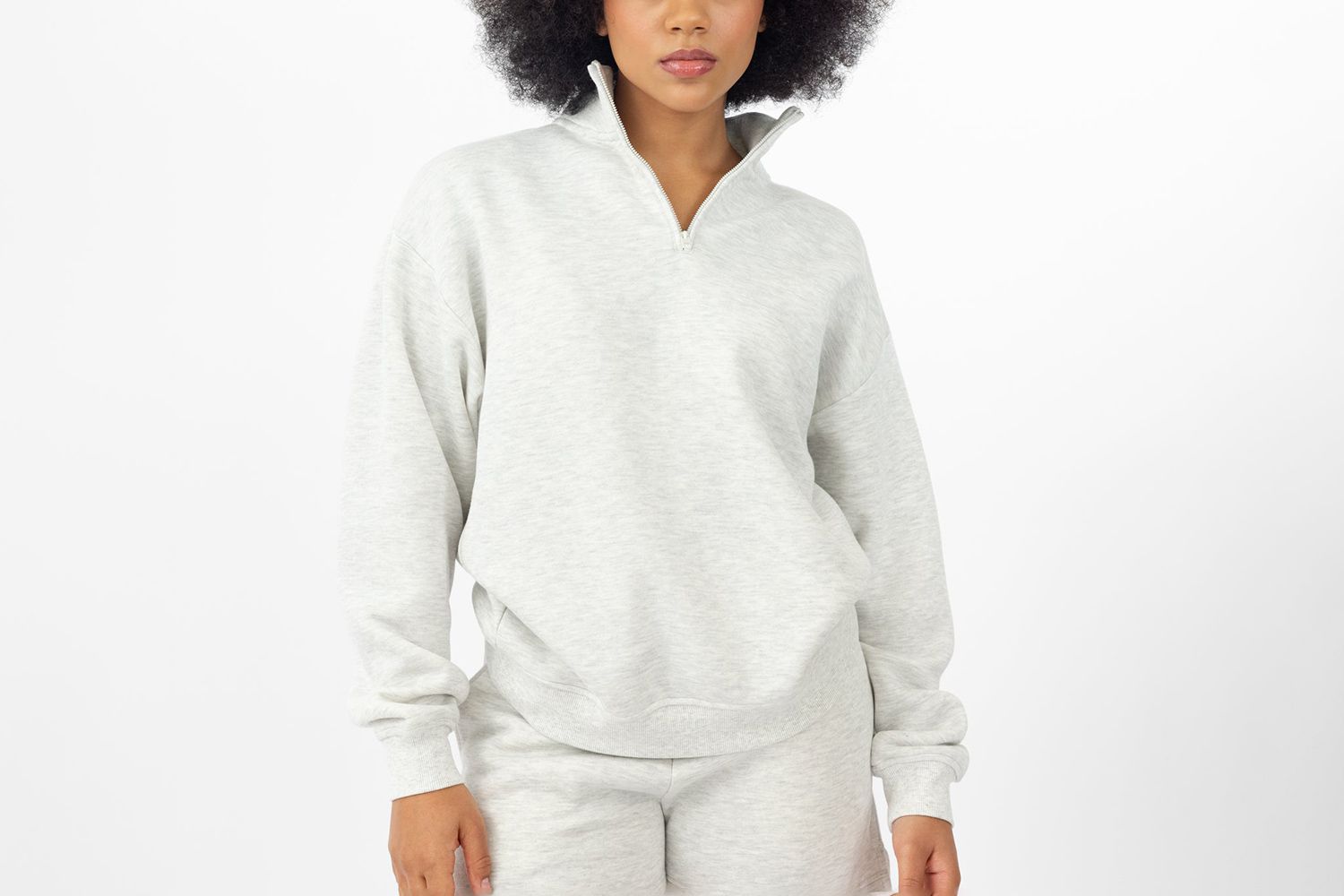 Cozy Earth CityScape Quarter Zip