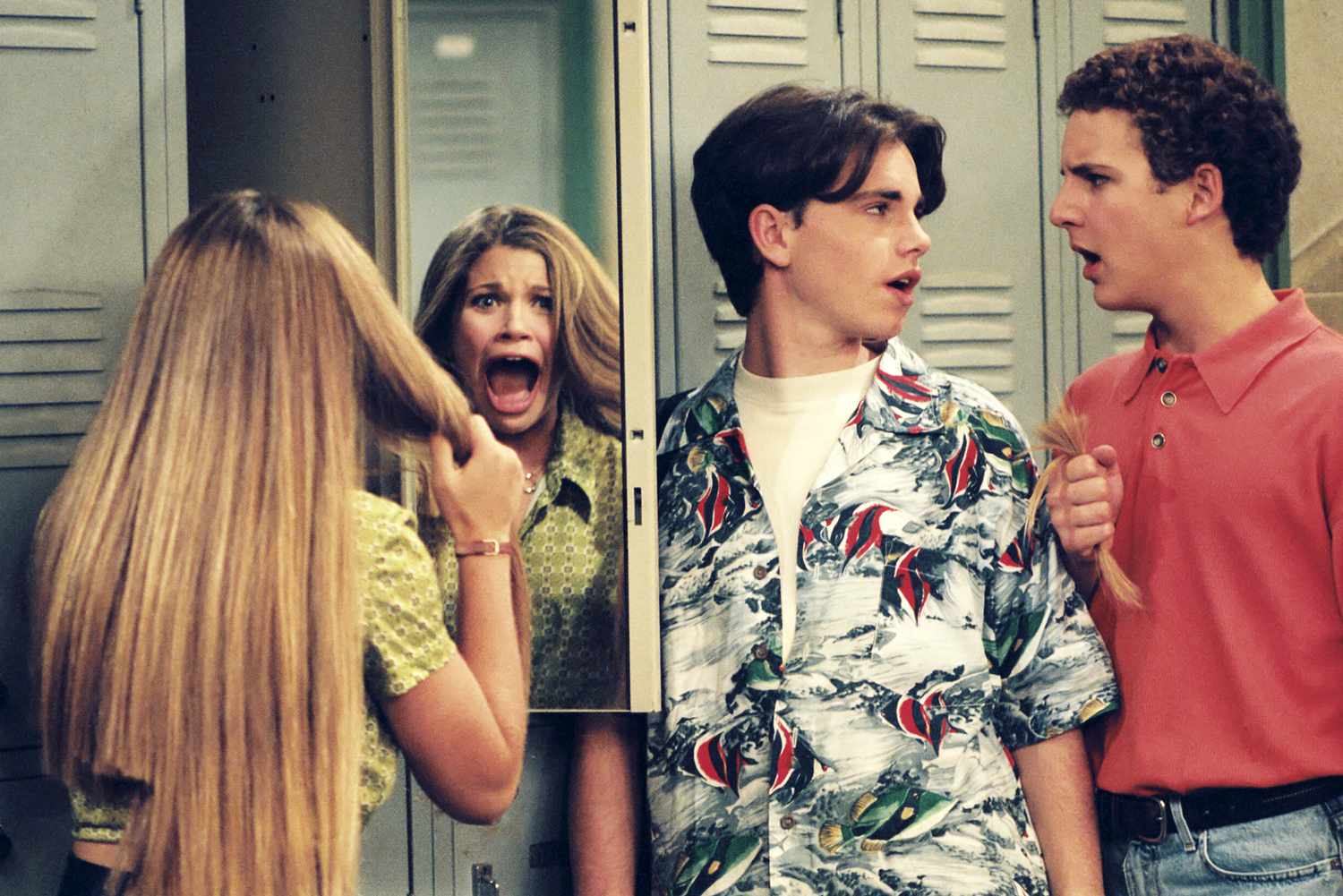 DANIELLE FISHEL; RIDER STRONG; BEN SAVAGE, BOY MEETS WORLD - "Hair Today, Goon Tomorrow"