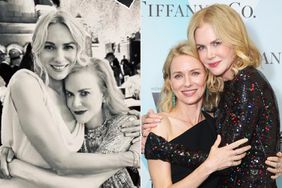 Nicole Kidman Hugs Bride Naomi Watts During Her 2nd Wedding to Billy Crudup in Mexico City; Naomi Watts (L) and honoree Nicole Kidman, the recipient of The Crystal Award for Excellence in Film, pose backstage at the Women In Film 2015 Crystal + Lucy Awards 