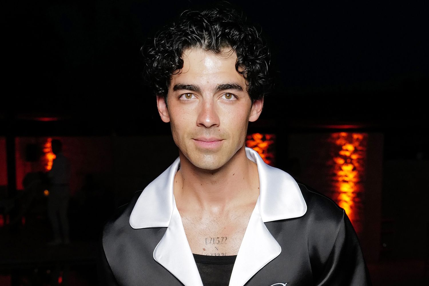 Joe Jonas attends sunset cocktails hosted on a yacht off Aesthesis beach during the One&Only Aesthesis Grand Opening Party on June 06, 2024 