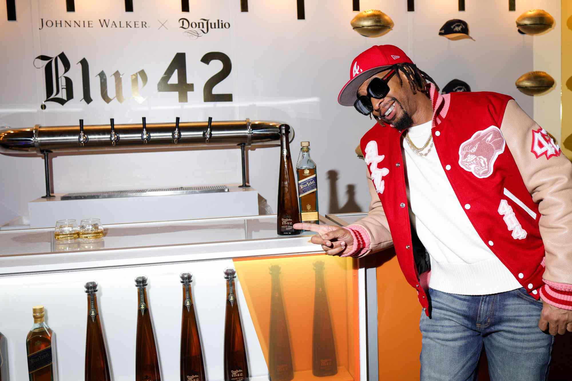 Lil Jon. Blue42, Presented by Tequila Don Julio 1942 and Johnnie Walker Blue Label with Siegelman Stable, Celebrates the Big Game Weekend