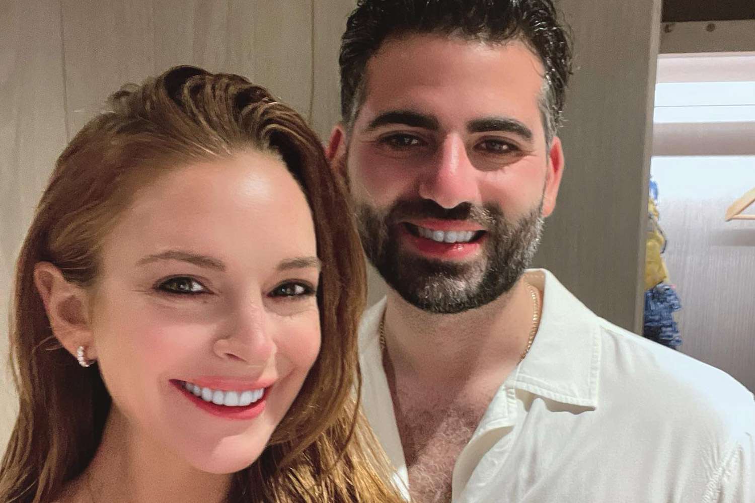 Lindsay Lohan Calls Fiance 'Husband' in Sweet Instagram Post primary: https://www.instagram.com/p/CffV0zQqsip/