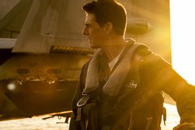 Tom Cruise plays Capt. Pete "Maverick" Mitchell in Top Gun: Maverick