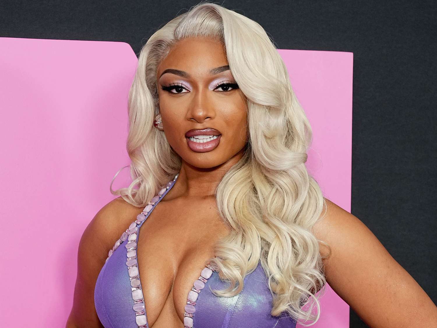 Megan Thee Stallion attends the Global Premiere of "Mean Girls" on January 08, 2024, in New York, New York.