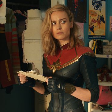 Brie Larson as Captain Marvel/Carol Danvers in Marvel Studios' THE MARVELS.