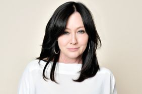 Shannen Doherty poses for a portrait in the Getty Images & People Magazine Portrait Studio at Hallmark Channel and American Humanes 2019 Hero Dog Awards at the Beverly Hilton on October 05, 2019 in Beverly Hills, California. 