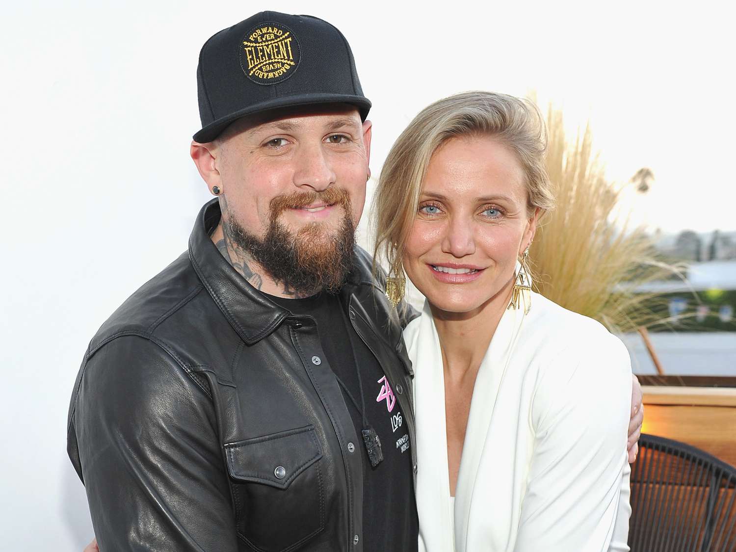 Benji Madden and actress Cameron Diaz attend House of Harlow 1960 x REVOLVE on June 2, 2016 in Los Angeles, California.