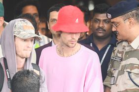 Justin Bieber arrived in Mumbai to perform at the wedding bash of Indian billionaire Anant Ambani. 