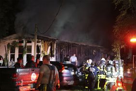 Firefighters work the scene of a deadly house fire early Wednesday, July 31, 2024 in Plant City, Fla