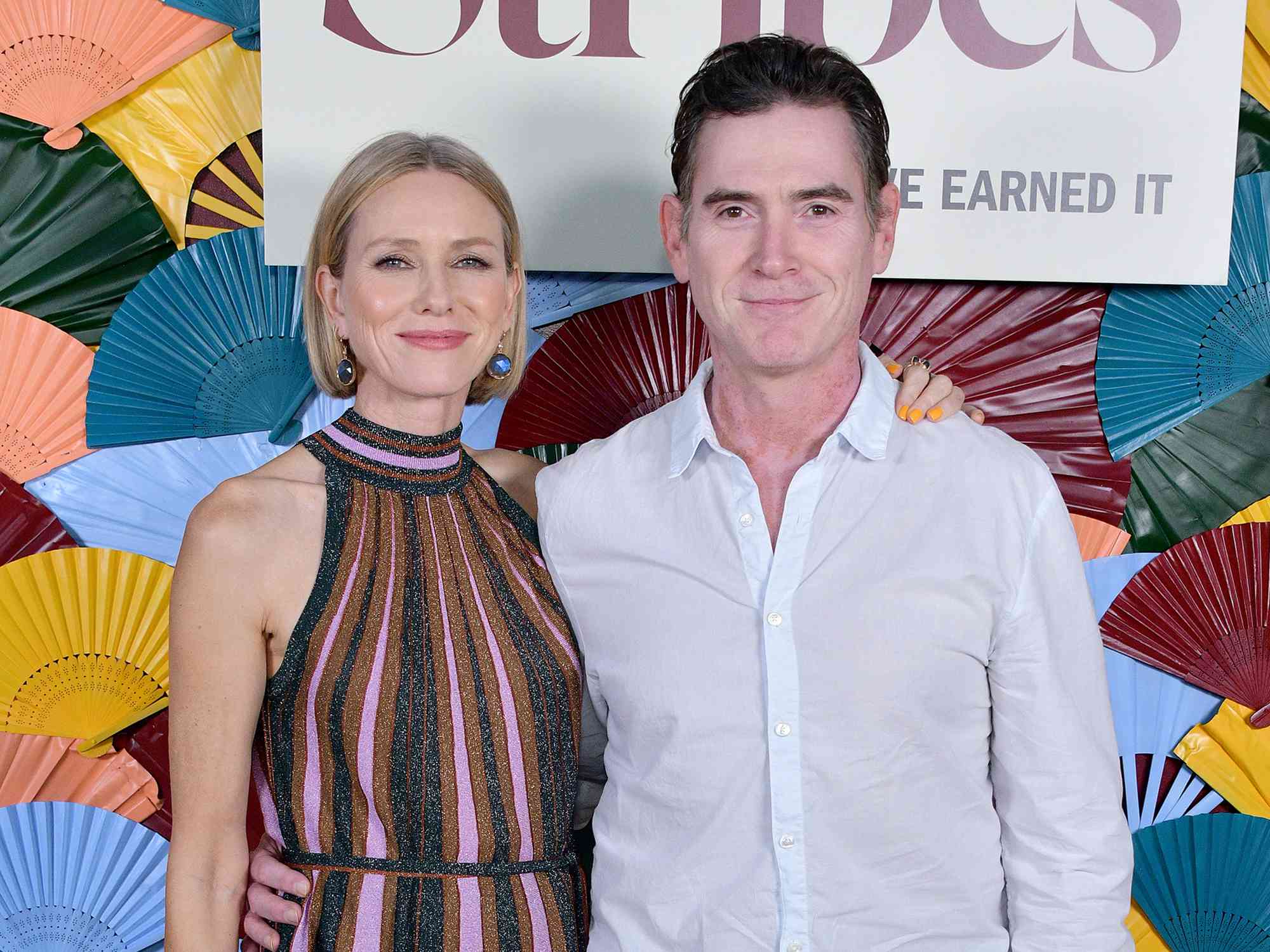 Naomi Watts and Billy Crudup attend the Stripes Launch Party hosted by Amyris and Naomi Watts on October 19, 2022 in Pacific Palisades, California