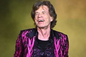 Mick Jagger of The Rolling Stones performs during the 2021 "No Filter" tour at Mercedes-Benz Stadium on November 11, 2021 in Atlanta, Georgia.