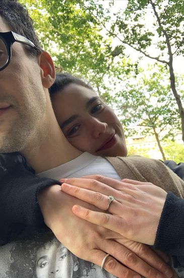 Margaret Qualley and jack antonoff