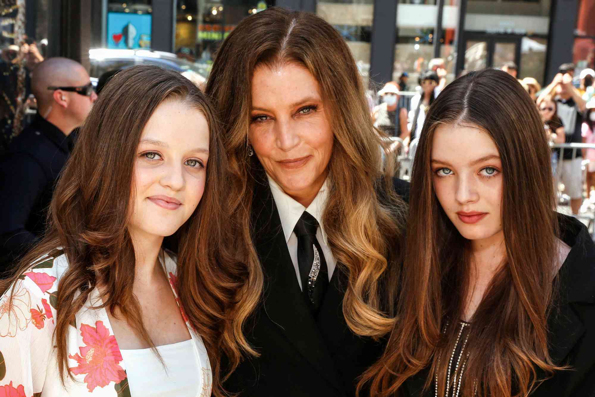 Finley Aaron Love Lockwood, Lisa Marie Presley, Harper Vivienne Ann Lockwood