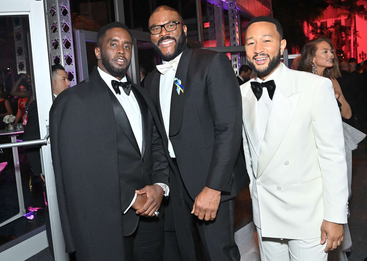 Sean Combs, Tyler Perry and John Legend