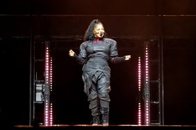 Janet Jackson performs during the sold-out World AIDS Day concert event presented by the global, non-profit HIV/AIDS service organization, AHF at the NRG Arena on December 01, 2023 in Houston, Texas.