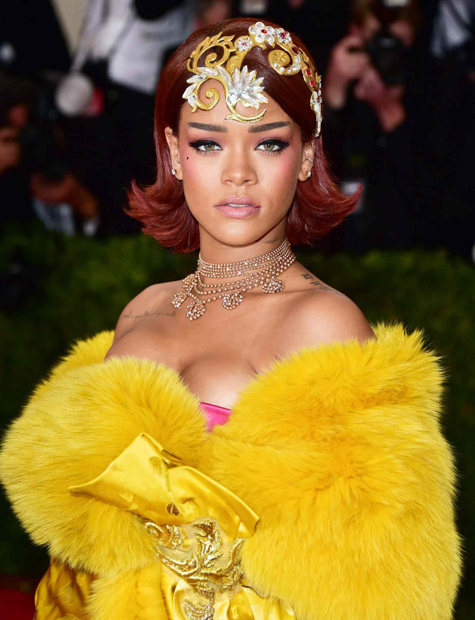 Rihanna arrives at The Metropolitan Museum of Art's Costume Institute benefit gala celebrating "China: Through the Looking Glass"