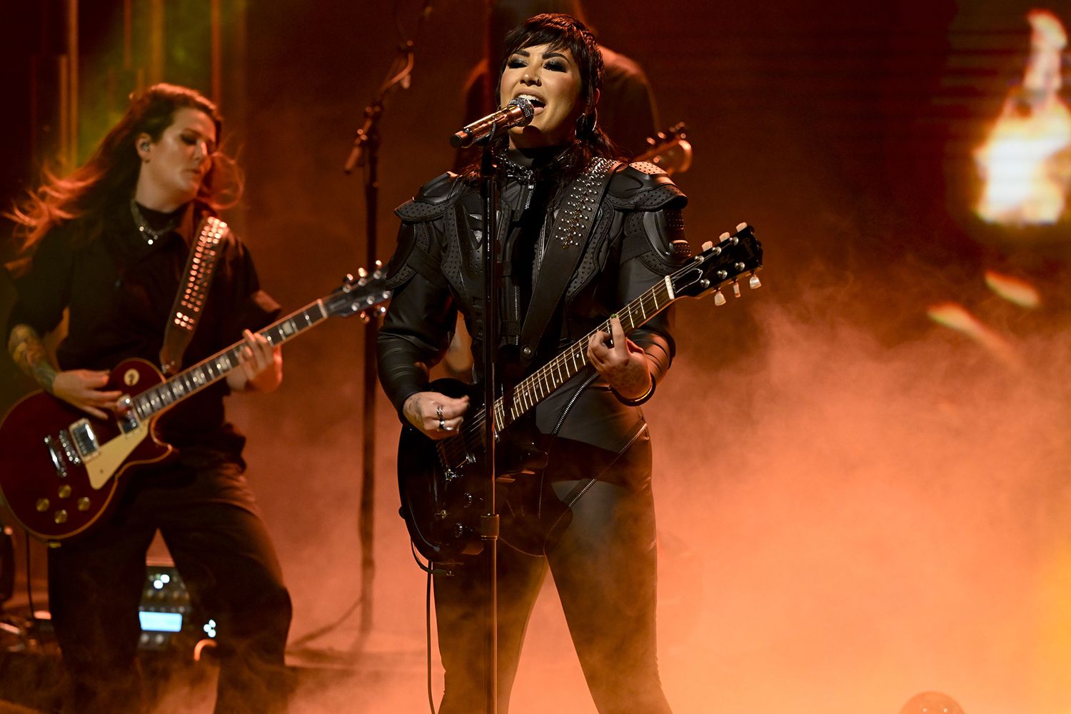 Demi Lovato performs on THE TONIGHT SHOW STARRING JIMMY FALLON