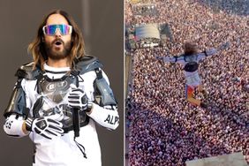 Jared Leto bungee jumps austin city limits thirty 30 seconds to marks 10 14 23