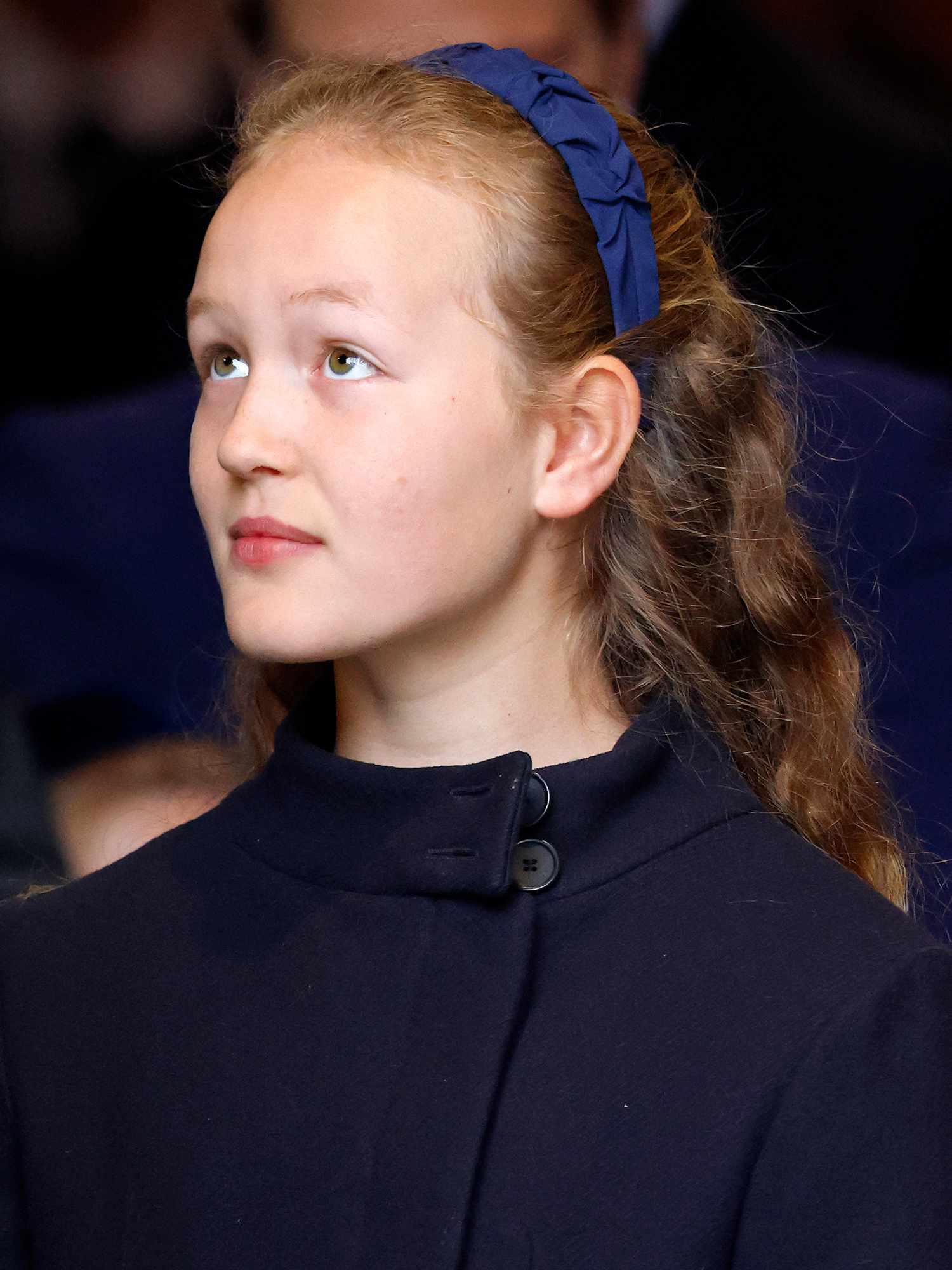 Savannah Phillips attends a Service of Thanksgiving for the life of Prince Philip, Duke of Edinburgh at Westminster Abbey on March 29, 2022 in London, England