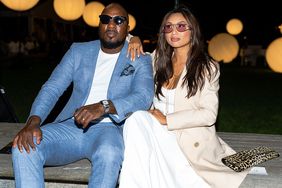 Jeezy and Jeannie Mai attends the Prabal Gurung NYFW Fashion Show at Robert F. Wagner Park on September 08, 2021