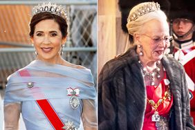 Queen Mary and Queen Margrethe of Denmark Pearl Poire Tiara