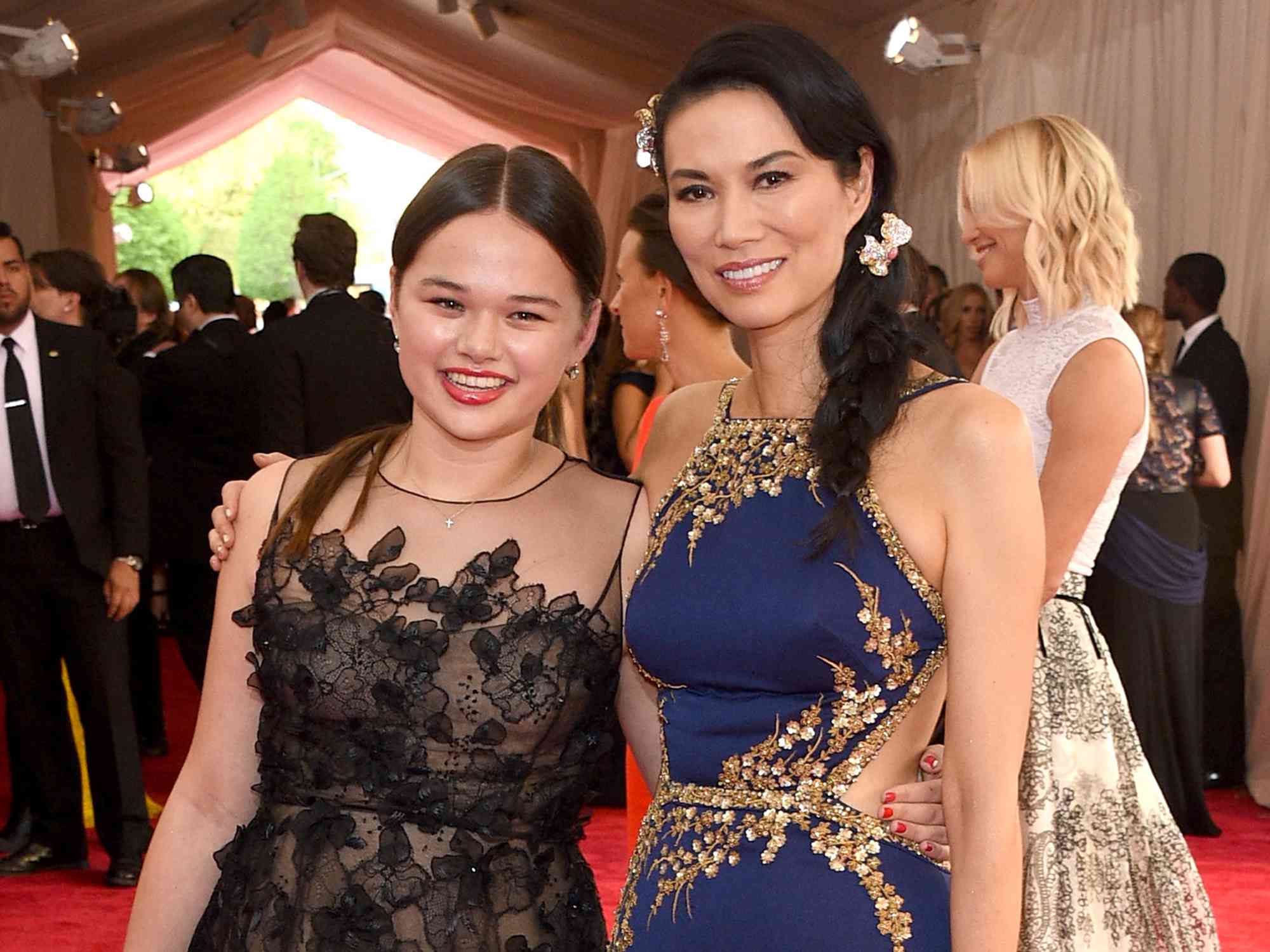 Grace Murdoch and Wendi Murdoch attend the "China: Through The Looking Glass" Costume Institute Benefit Gala at the Metropolitan Museum of Art on May 4, 2015 in New York City