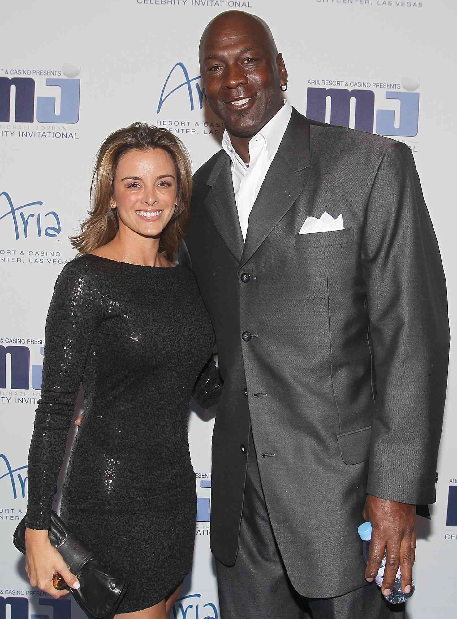 Michael Jordan and Yvette Prieto attend the 10th Annual Michael Jordan Celebrity Invitational Celebration At ARIA Resort & Casinoon April 1, 2011 in Las Vegas, Nevada