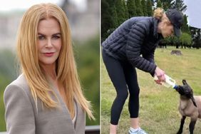 Nicole Kidman attends the photocall to launch the new Paramount+ series "Special Ops: Lioness" ; Nicole Kidman Feeds Baby Lamb on Farm at Home: 'Holiday Chores' 