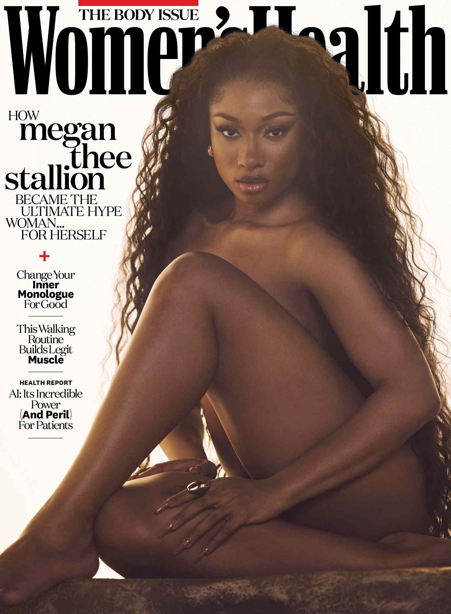 Megan Thee Stallion on Women's Health.