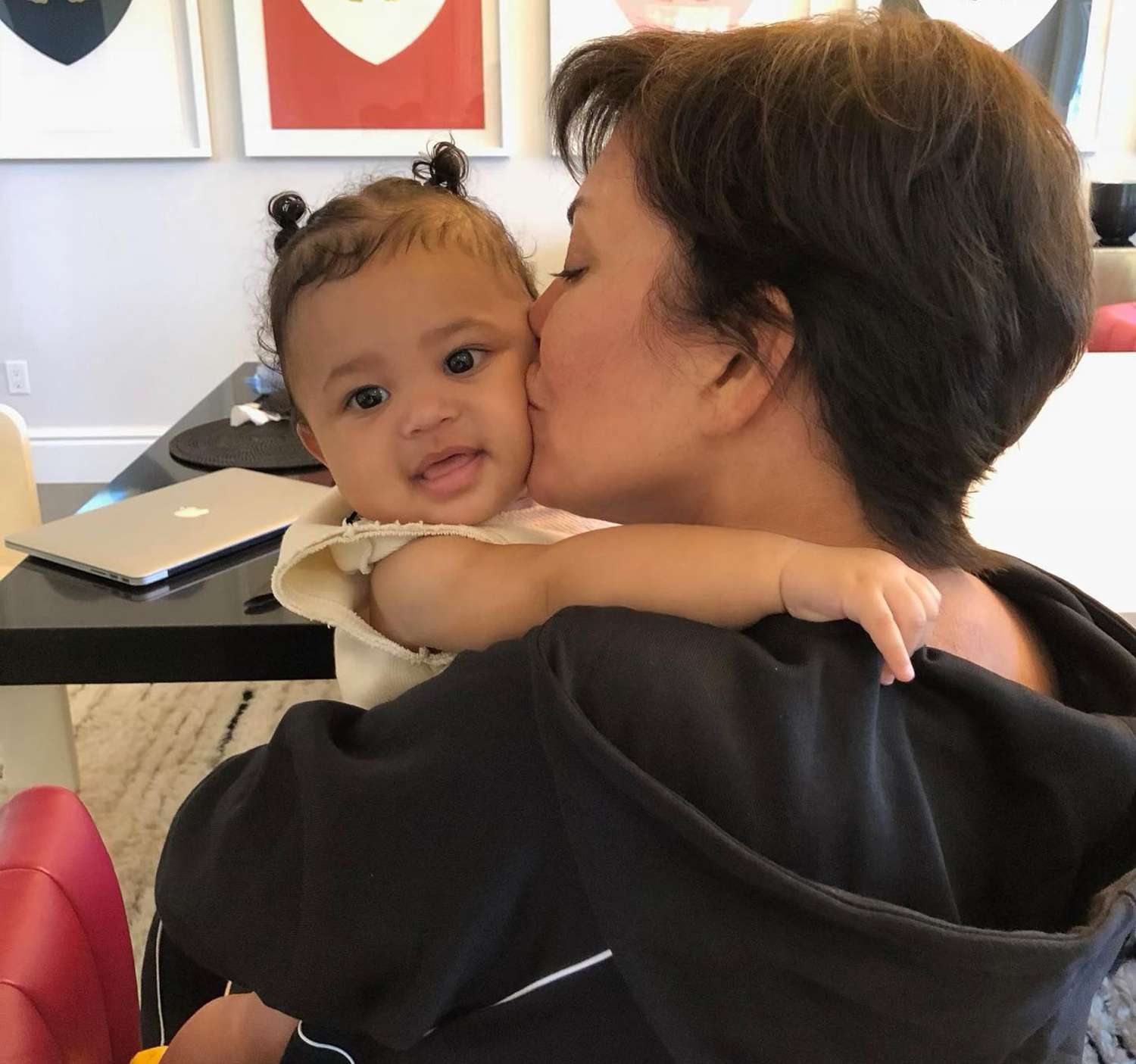 Kris Jenner and Stormi