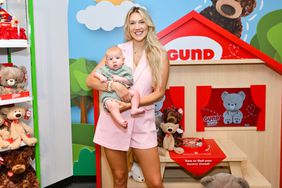 Callie Gullickson, Peloton Instructor and new mom, celebrates International Friendship Day with GUND at Toys-R-Us Macy'­s Herald Square on Tuesday, July 30, 2024, in New York. 