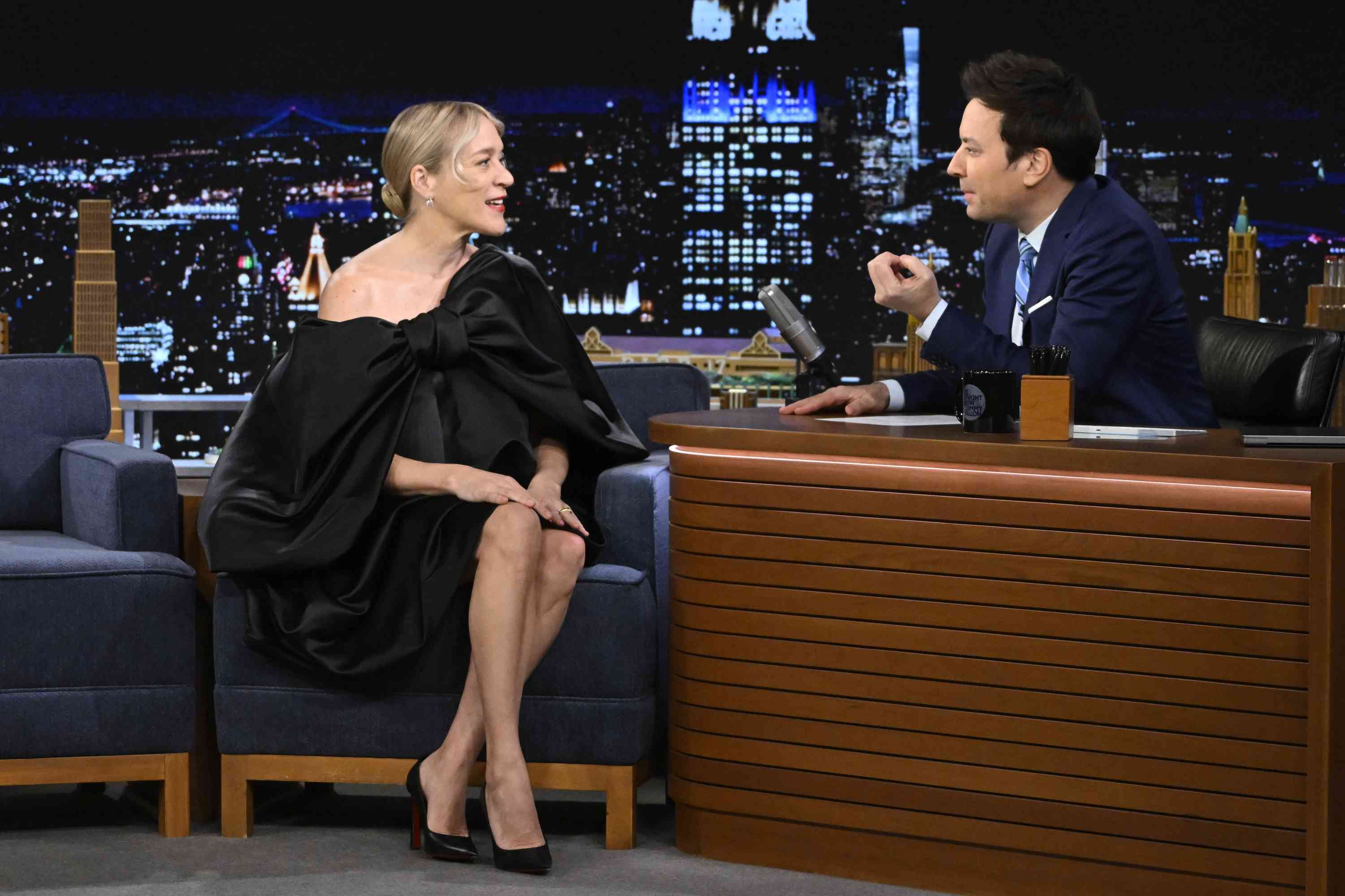 Jimmy Fallon Chloe Sevigny 01 22 24