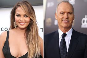 Chrissy Teigen and michael keaton