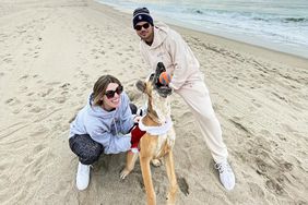 Taylor Lautner Celebrates Christmas on the Beach with Fiancée Tay Dome