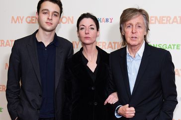 Arthur Donald, Mary McCartney and Paul McCartney attend a special screening of My Generation