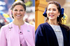 Crown Princess Victoria of Sweden and Queen Mary of Denmark