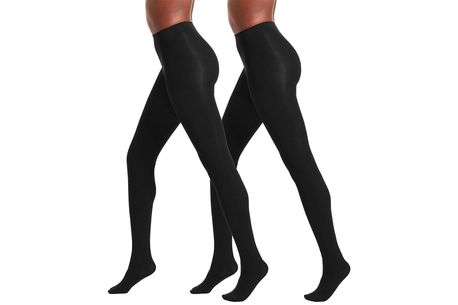 No Nonsense Women's Super Opaque Control Top Tights