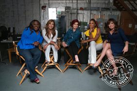 Sheryl Underwood, Carrie Ann Inaba, Sharon Osbourne, Eve Cooper, and Marie Osmond, hosts of the CBS series THE TALK