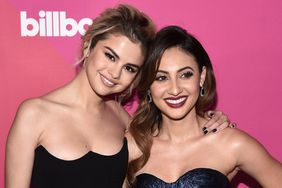 Singer Selena Gomez (L) and actress Francia Raisa