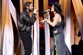 Thomas Rhett and Katy Perry perform onstage at The 56th Annual CMA Awards at Bridgestone Arena on November 09, 2022 in Nashville, Tennessee.